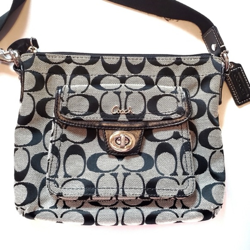 Coach Monochrome Signature Crossbody Bag